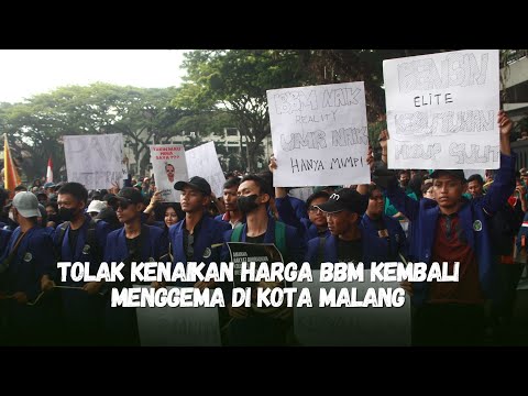 BEM Malang Raya Demo Tolak Kenaikan BBM, 950 Personel Gabungan Polres Malang Keamanan Diterjunkan