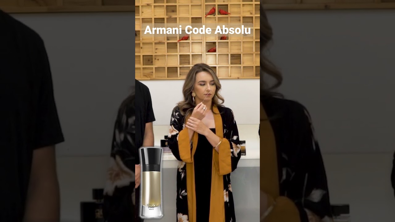 Ah, I love that! Armani Code Absolu 