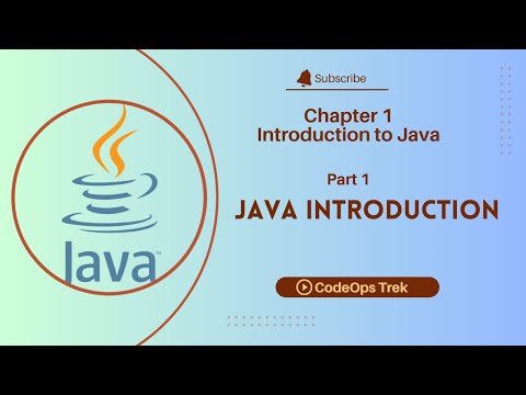 Chapter 1: Introduction to Java | Part 1 - Java Basics & Execution