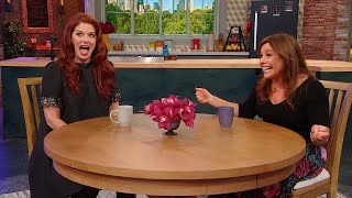 Eric McCormack Surprises Debra Messing For Her 50th Birthday On The Set of "Will & Grace"