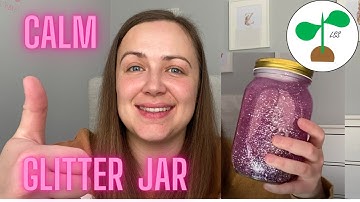 How to make a Glitter Jar | Calm Down Jar | Sensory Jar