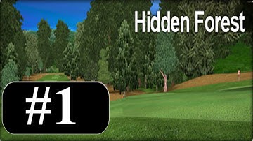 Hidden Forest, Hole 1, Tutorial (Shot Online)