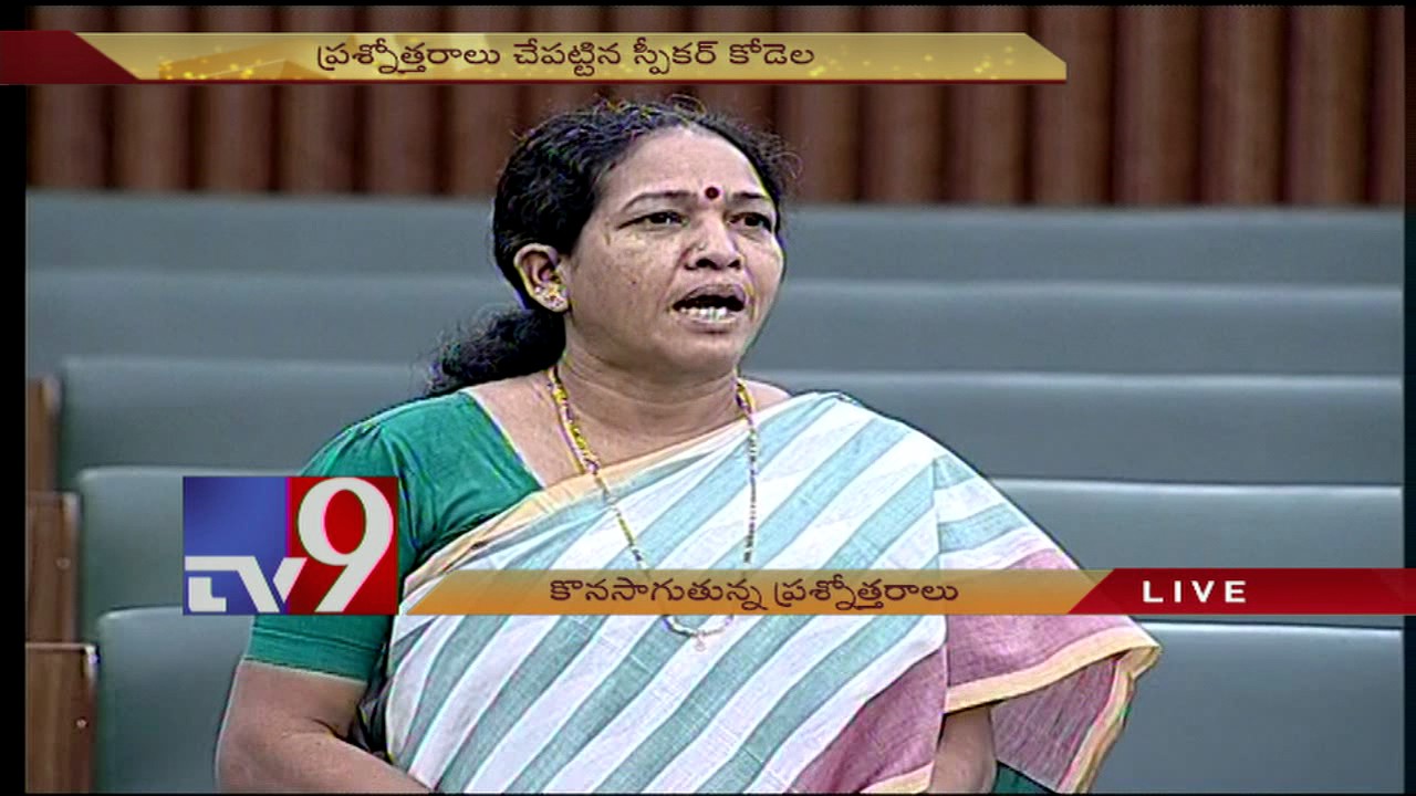 Question hour begins in AP Assembly Budget Session - TV9
