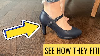 See how these DREAM PAIRS Close Toe Classic High Heel fit!