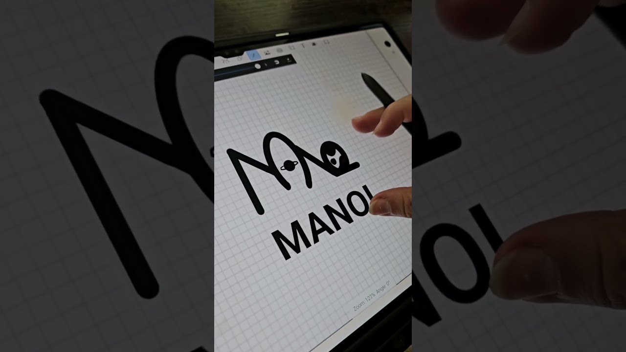 MANOL and Cosmos: 30s LOGO Mastery| Summers design shorts 