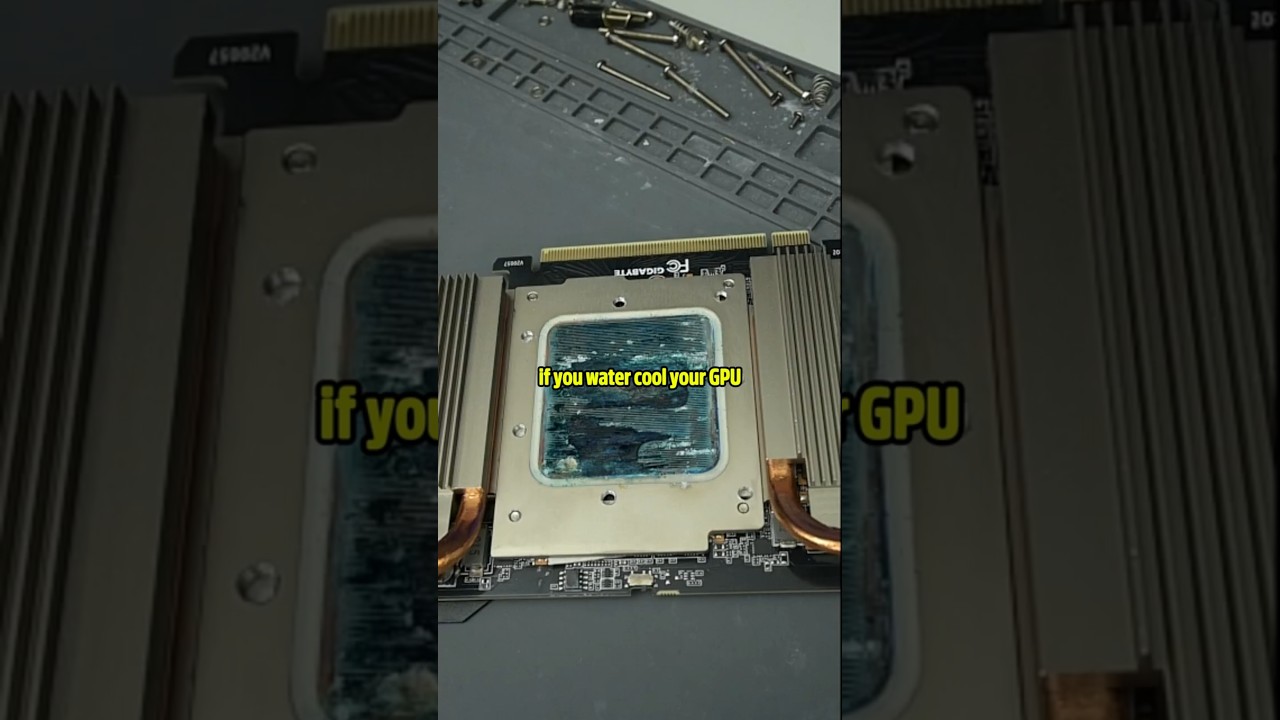 This RTX 3080 Died From Coolant