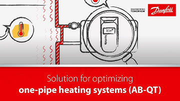 Solution for optimizing one-pipe heating systems (AB-QT)