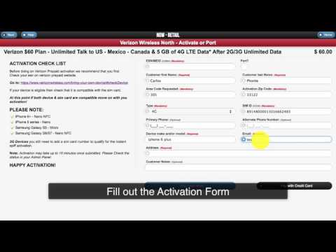 Activate Verizon Prepaid