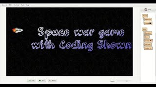 Space war game| With Coding |made in greenfoot #coding screenshot 1