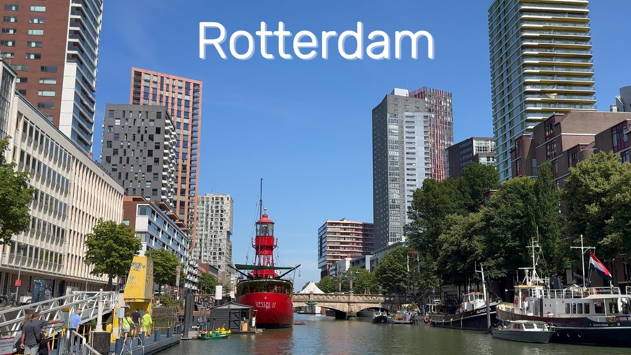 Is Rotterdam Better Than Amsterdam? 4K Netherlands Walking Tour