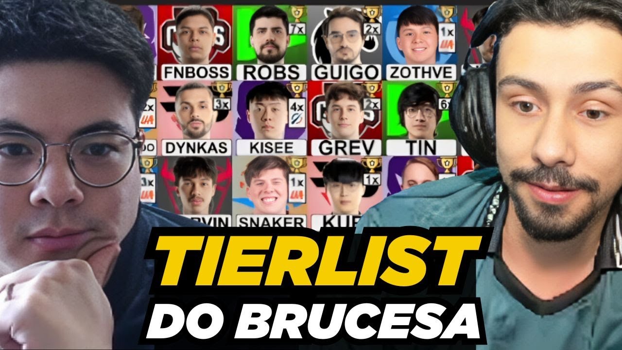 FIZEMOS A NOSSA TIERLIST DA LTA SUL 2025