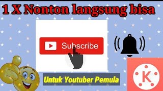 Tutorial dan cara buat animasi tombol subscribe & lonceng di hp android pakai aplikasi kinemaster News