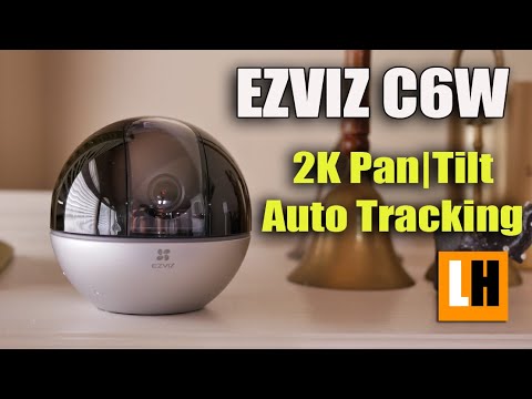 EZVIZ C6W Review - 2K Indoor Pan & Tilt WIFI Camera | Auto Tracking that WORKS