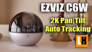 EZVIZ C6W Review - 2K Indoor Pan & Tilt WIFI Camera | Auto Tracking that WORKS screenshot 1