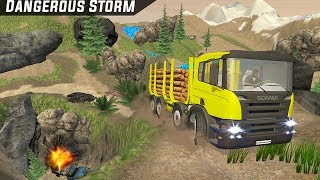 Off-Road Trucker Crazy Road 2019 Android Simulator Gameplay HD screenshot 1