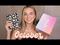 OCTOBER Ipsy and Boxycharm Unboxing!!