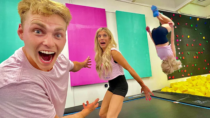 TEACHING REBECCA ZAMOLO HOW TO FLIP! (POST PREGNAN...