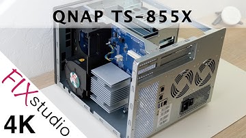 QNAP TS 855X - quick look inside