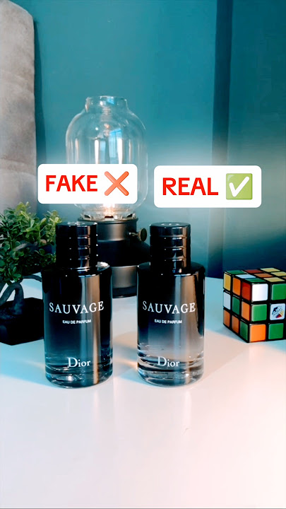 Dior Sauvage: Real or Fake? Shocking Results! 😱 #perfume #dior #diorsauvage