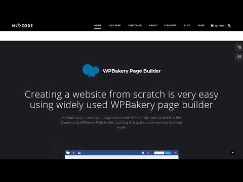 H-Code Responsive and Multipurpose WordPress Theme