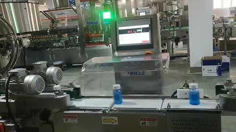 checkweigher for bottle line