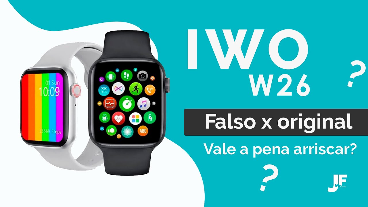 smartwatch iwo w26 é bom
