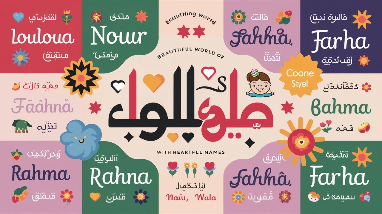 Names Meanings Beautiful Arabic Names and Meanings معاني الأسماء: أجمل ...