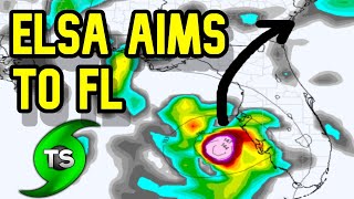 TS Warnings & Watches Issued Across FL as Elsa Advances to Cuba, Later Aiming for Western Florida