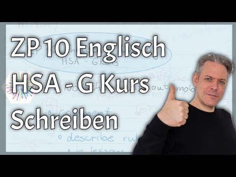 ZP 10 2021 HSA G Kurs Englisch Schreiben   So gehst du vor