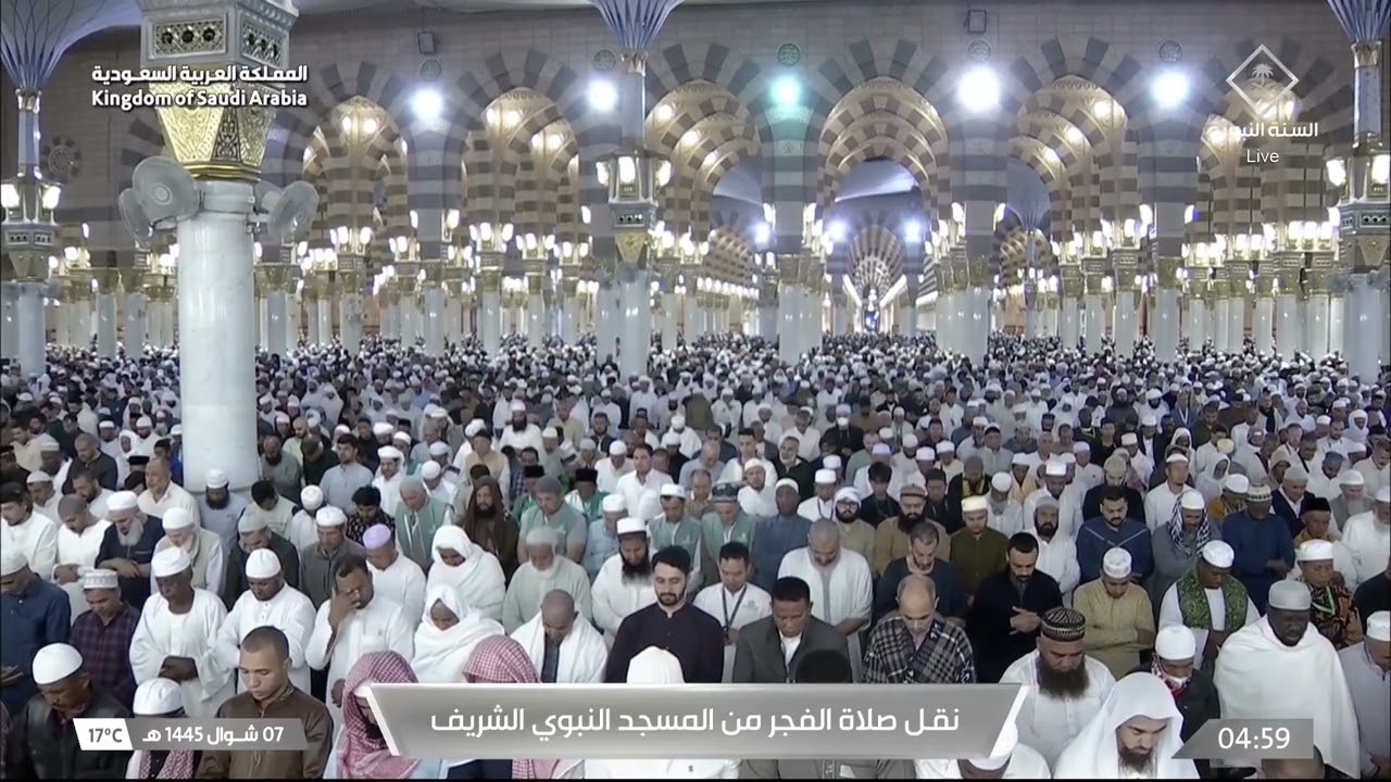 صلاة الفجر للشيخ أحمد الحذيفي 7 شوال 1445هـ