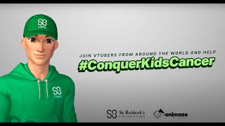 Join St. Baldricks, Animaze and Vtubers ALL over the 🌏WORLD🌍 and help #ConquerKidsCancer
