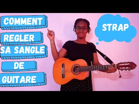 Vidéo: Comment Mettre Une Sangle Sur Votre Guitare