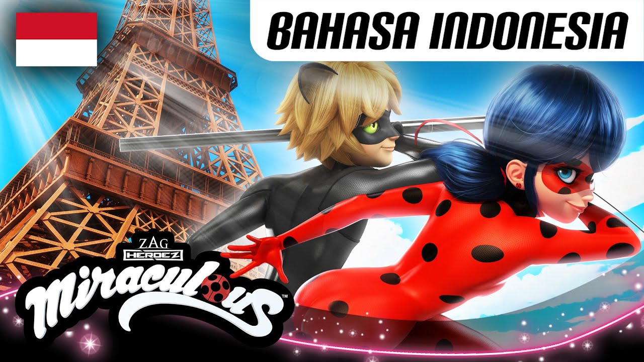1 JAM MIRACULOUS | Bahasa Indonesia 🇮🇩 | 😍 LADYBUG & CAT NOIR 🐞 | Kompilasi - 60 MENIT - MUSIM 1