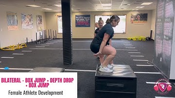 BILATERAL - BOX JUMP + DEPTH DROP + BOX JUMP