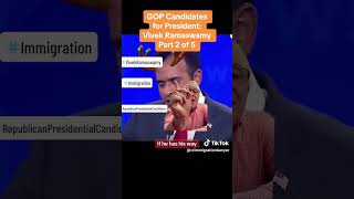 Part 2: GOP Candidates for President - VIvek Ramaswamy