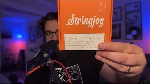 Stringjoy Foxwoods Guitar String Review and Comparison (Not a Paid Sponsorship)