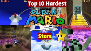 Top 10 Hardest Stars in Super Mario 64 DS