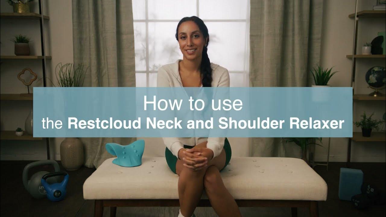 How to Use REST CLOUD Neck Stretcher Neck and Shoulder Relaxer? 