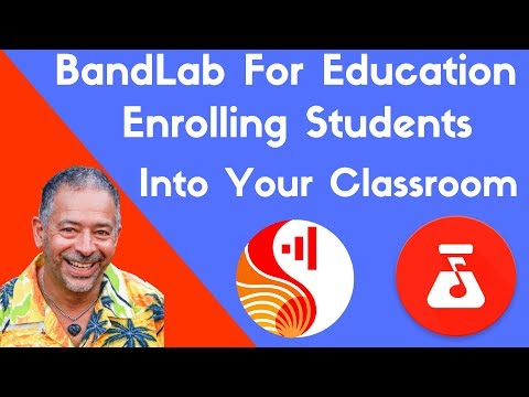 BandLab For Education - How To Enrol Students Into Your Classroom