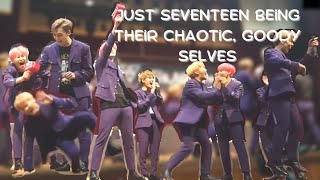 just seventeen being their chaotic goofy selves (funny moments)