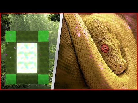 COMO FAZER UM PORTAL PARA O MUNDO DO FILHO DA ANACONDA - Minecraft