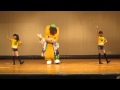 AKAGIDAN ぐんまちゃんダンス ♪ミンナノグンマ 2013.6.16 桐生市中央公民館
