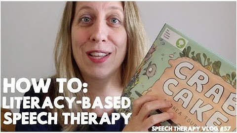Literacy Based Speech Therapy - How to!