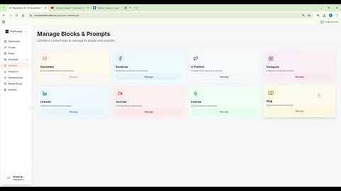 Managing Prompts & Blocks