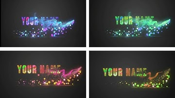 Make Particles Intro reveal in Kinemaster Like After Effect