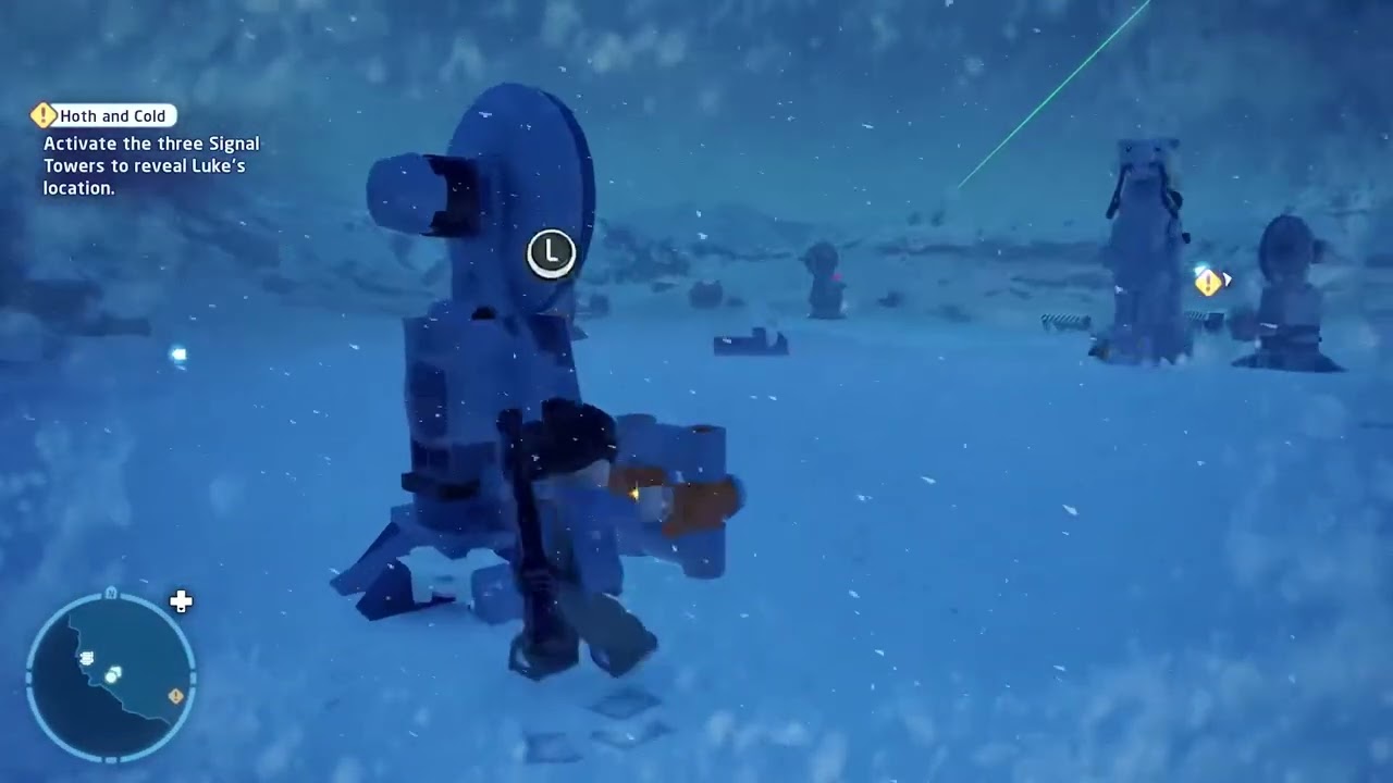 LEGO Skywalker Saga Hoth and Cold Minikit Puzzle HOW TO SOLVE