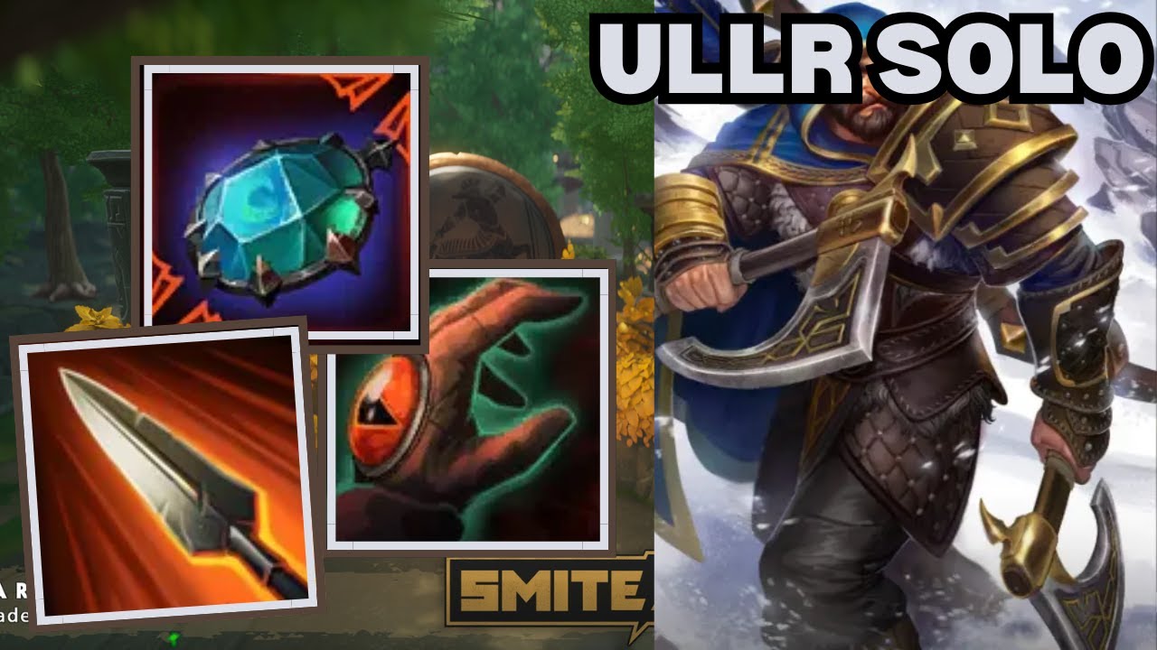 HOLY MOLY I FORGOT A TITLE!!! - ULLR SOLO DEITY SMITE 2 GAMEPLAY