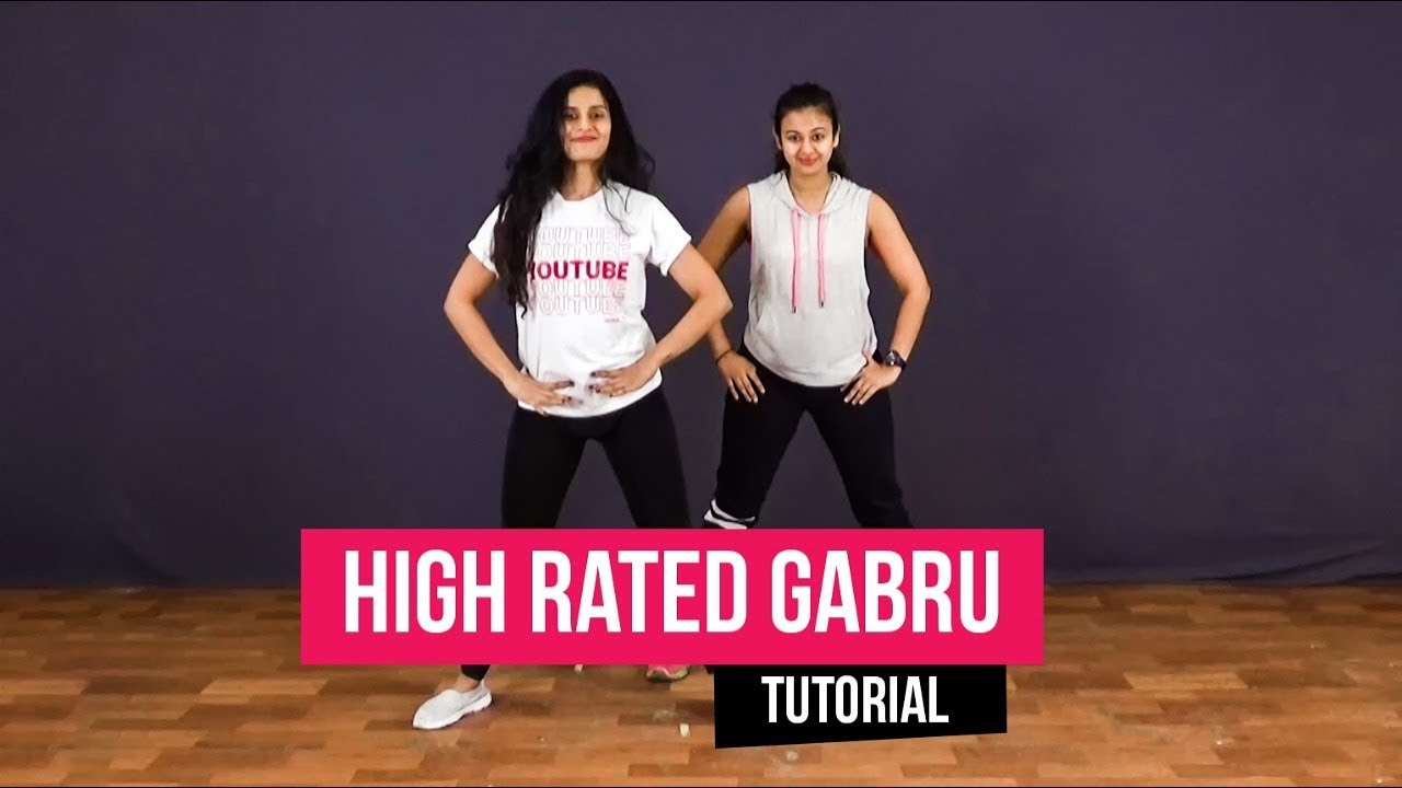 High Rated Gabru I Nawabzaade I Dance Tutorial  Team Naach Choreography