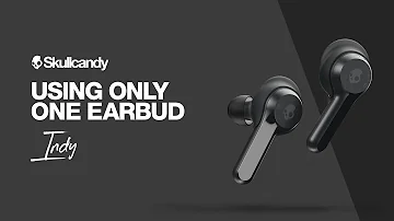 Can I use a single earbud?