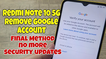 Xiaomi Redmi Note 10 5G (M2103K19G). Remove Google Account, Bypass FRP. Easy without PC.